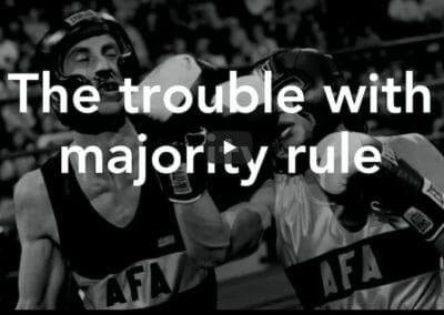 “The trouble with majority vote”