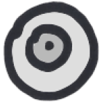 The icon of a target that represents the shared aim of a group. 