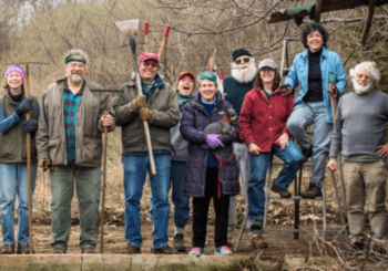Photo of group at work