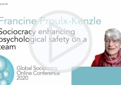 Sociocracy enhancing psychological safety on a team