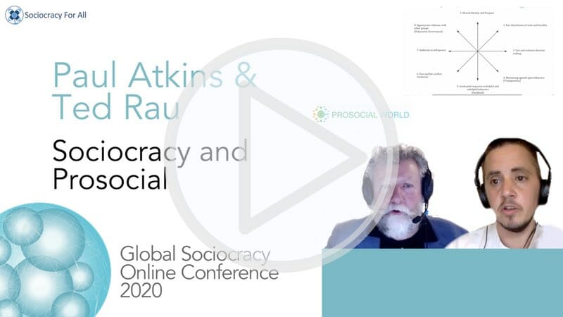 Sociocracy and Prosocial