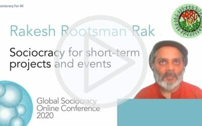 Sociocracy for short term projects and events
