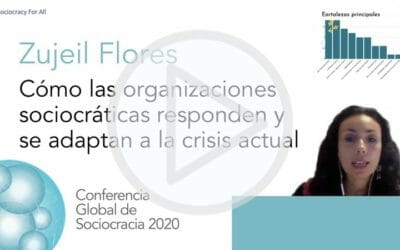 Cómo las organizaciones sociocráticas responden y se adaptan a la crisis actual (Zujeil Flores)