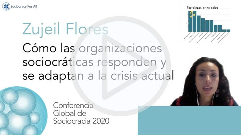 Cómo las organizaciones sociocráticas responden y se adaptan a la crisis actual (Zujeil Flores)