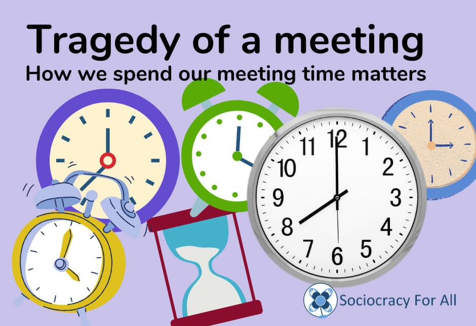 The tragedy of the meeting: Meeting time as an example of a common pool resource