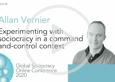 Allen Vernier: Experimenting with sociocracy in a top-down-context
