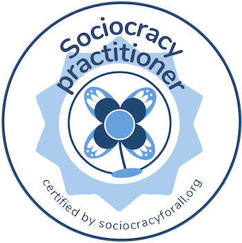 practitioner plaque sofa small - sociocracy certification - Sociocracy For All