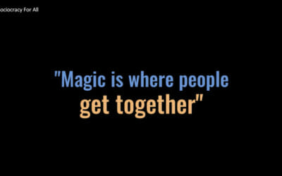 Magic is where people get together!