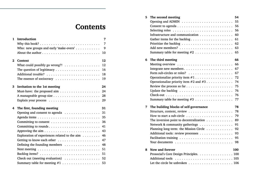 toc wdwd - ¿Quién decide quién decide?,libro QDQD - Sociocracy For All