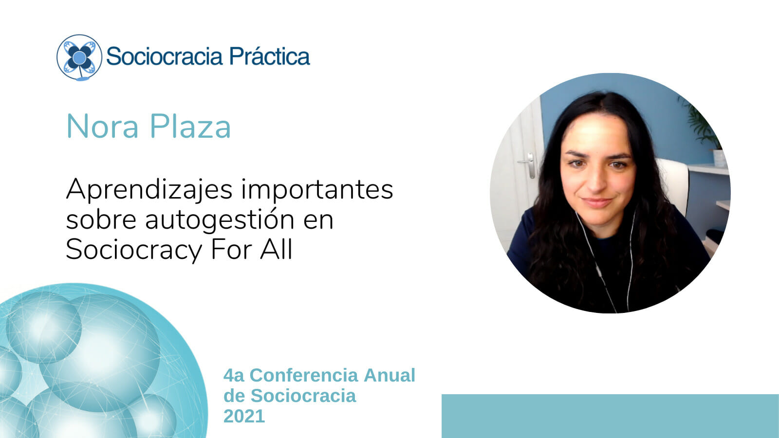 Aprendizajes importantes sobre autogestión en Sociocracy for All (Nora Plaza)