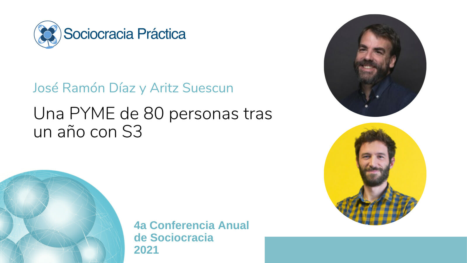Una PYME de 80 personas tras un año con S3 (José Ramón Díaz y Aritz Suescun)