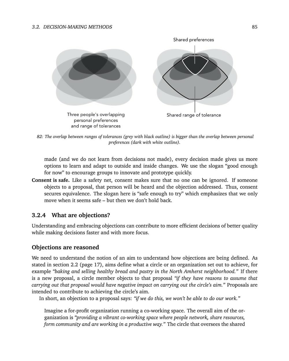 Many Voices One Song - Chapter 3, page 85 - objections - Sociocracy For All