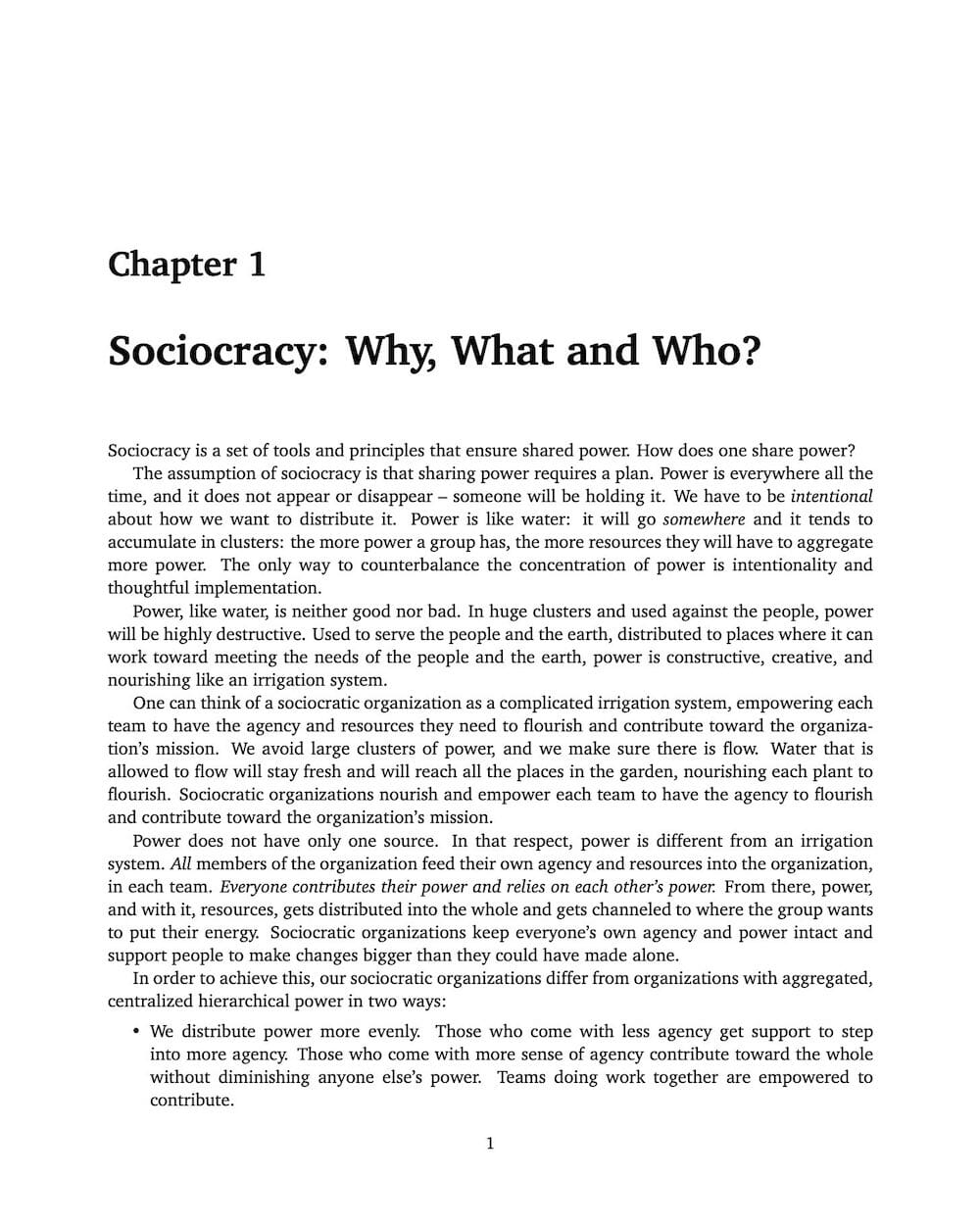 Many Voices One Song - Sociocracy: Why what who - Sociocracy For All