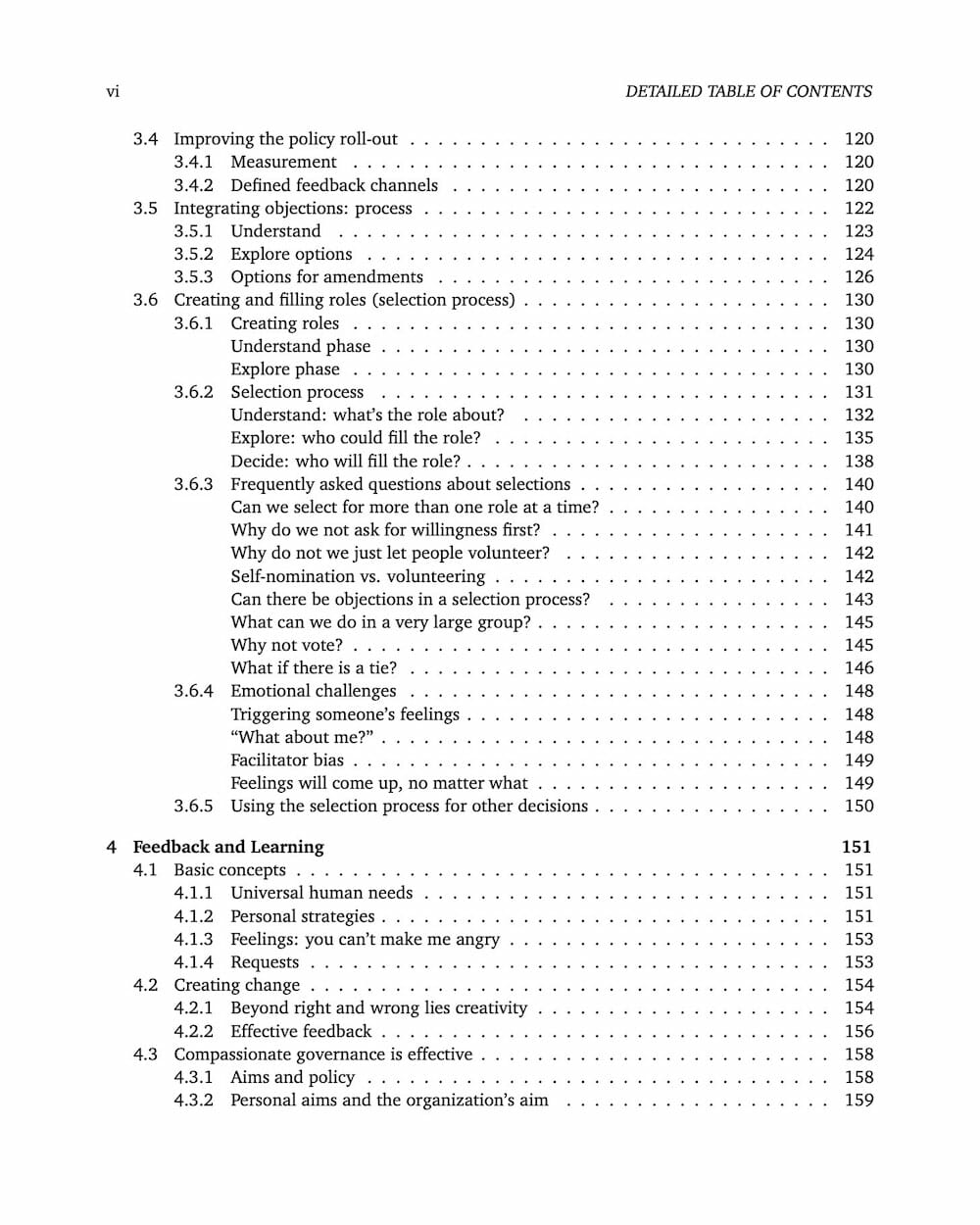 Many Voices One Song - Table of Contents 4 -  Sociocracy For All