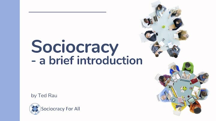 Sociocracia - um breve folheto de introdução