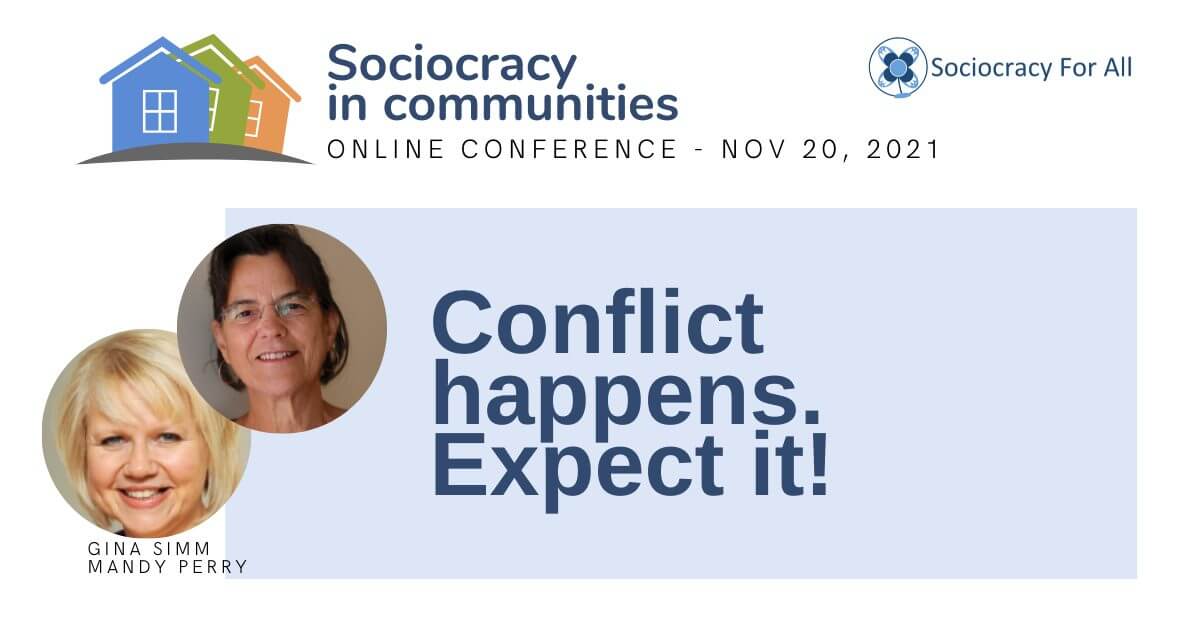 Conflict Happens. Expect it! (Gina Simm and Mandy Parry)
