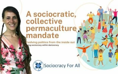 A collective permaculture mandate with sociocracy (Henny Freitas)