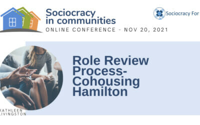 Role Review Process – Cohousing Hamilton (Kathleen Livingston)