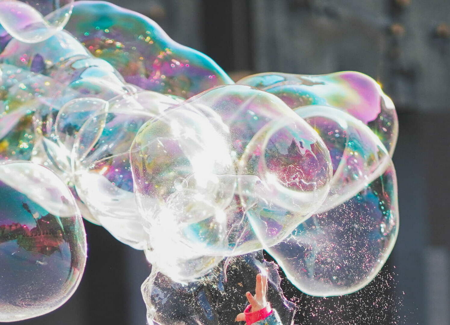 Soap bubbles as a metaphor for the similarities and differences between sociocracy and Holacracy. - Sociocracy For All