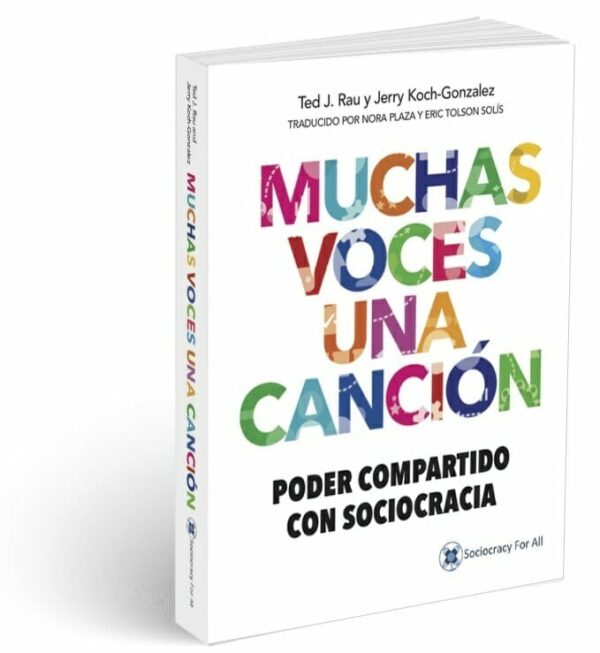 "Libro Muchas Voces Una Canción", versión en español del libro "Many Voices One Song"