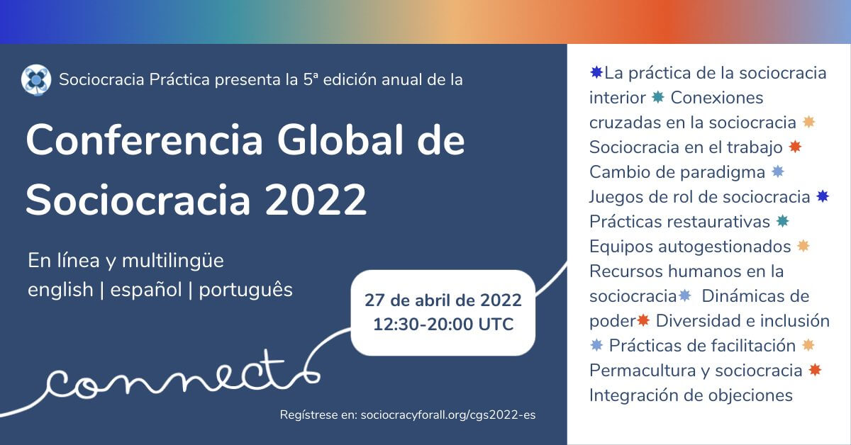 Conferencia Global de Sociocracia 2022