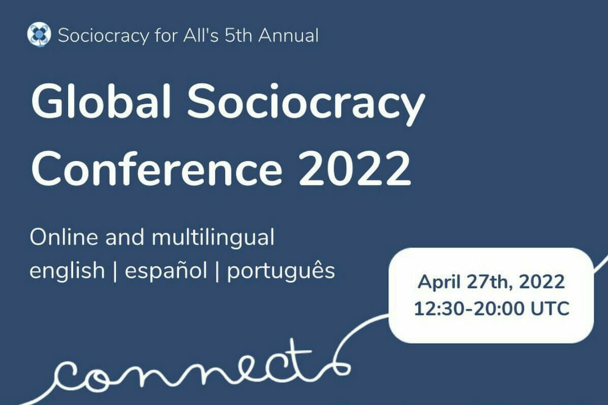 Global Sociocracy Conference 2022 poster