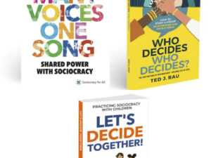 "Let's decide Together", "Who Decides Who Decides" and "Many Voices One Song" - print