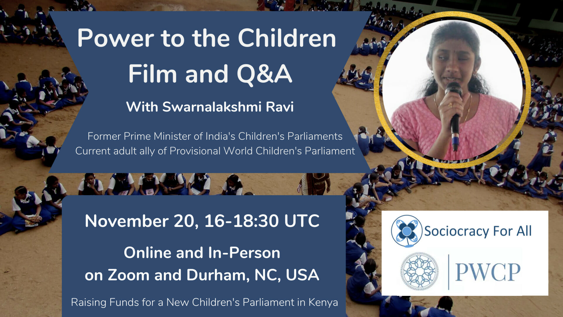 Power to the Children Documentary Screening and Q&A Fundraiser