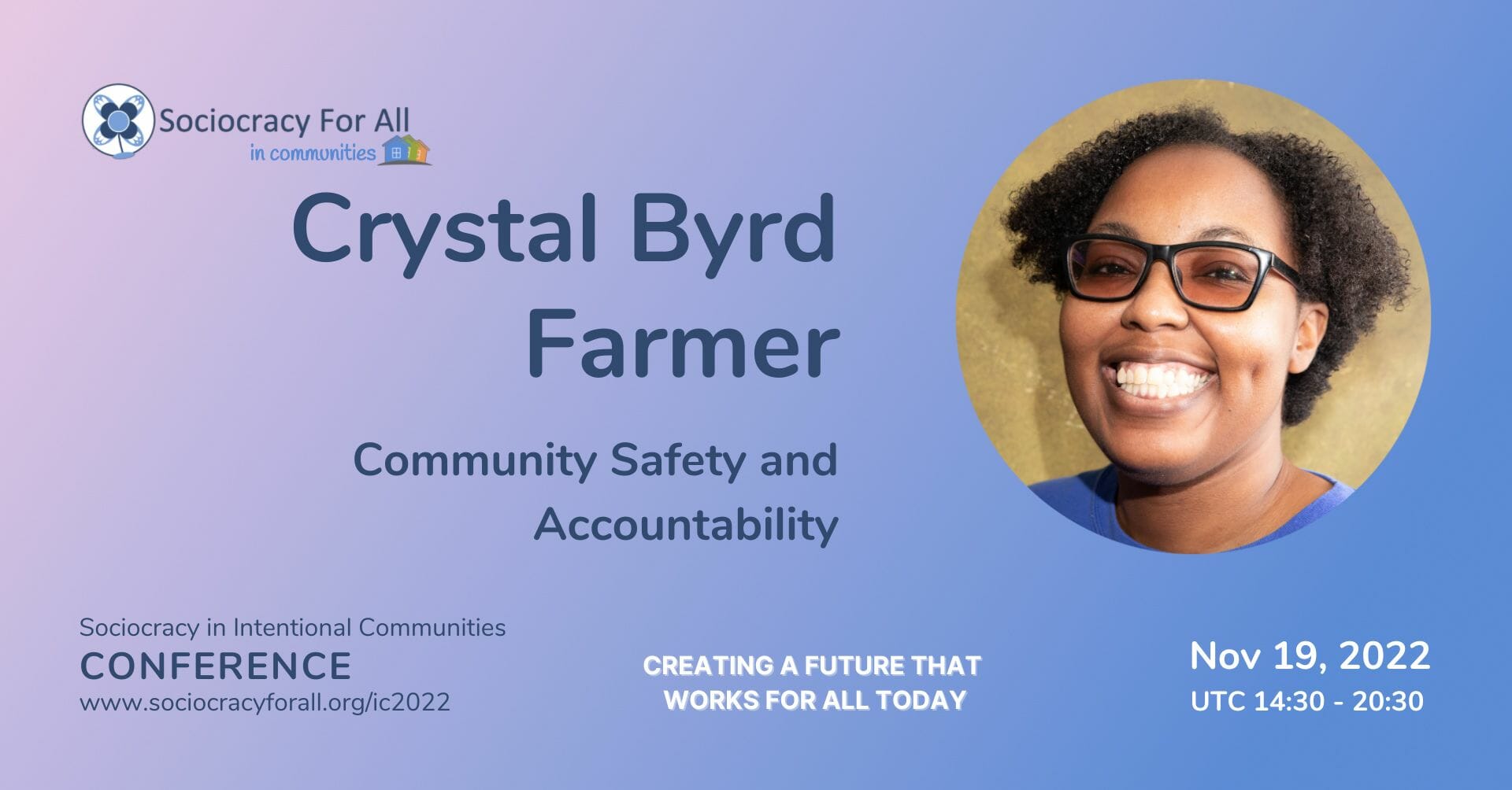 crystal bird farmer sociocracy in intentional communities conference 2022 - - Sociocracy For All