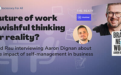 Future of work – Interview with Aaron Dignan (video)