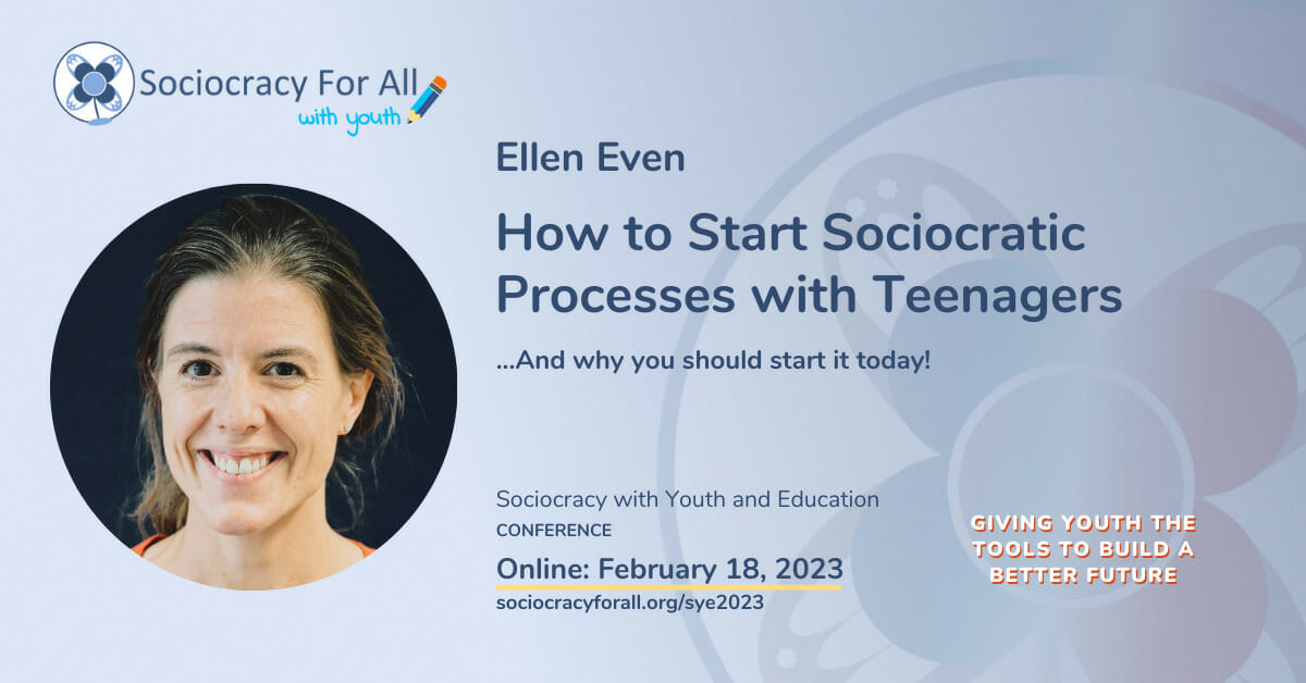 How to Start Sociocratic Processes with Teenagers