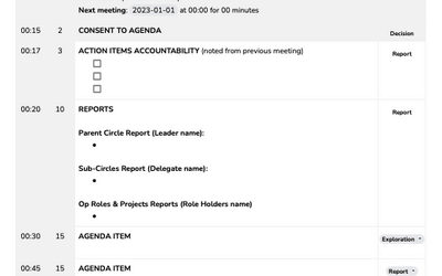 Meeting Agenda Template- Free Download!