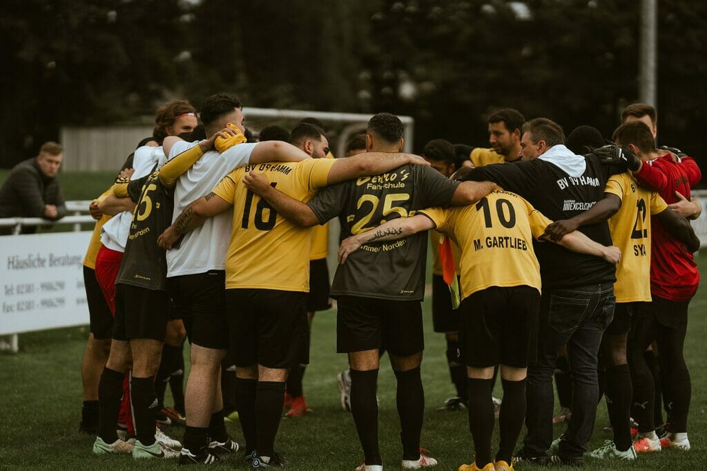 Photo of a soccer team