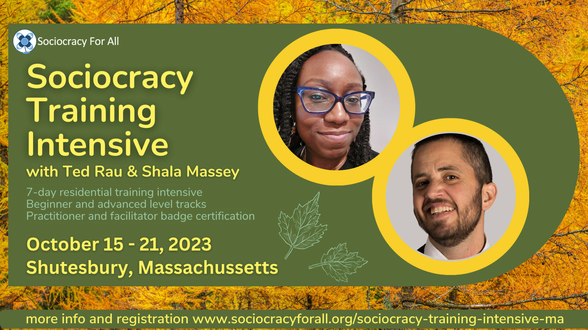 Sociocracy Certification Intensive (Shutesbury, MA)