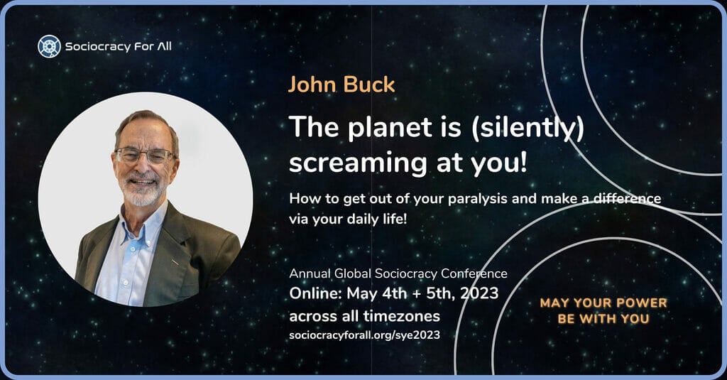 The planet is (silently) screaming at you!