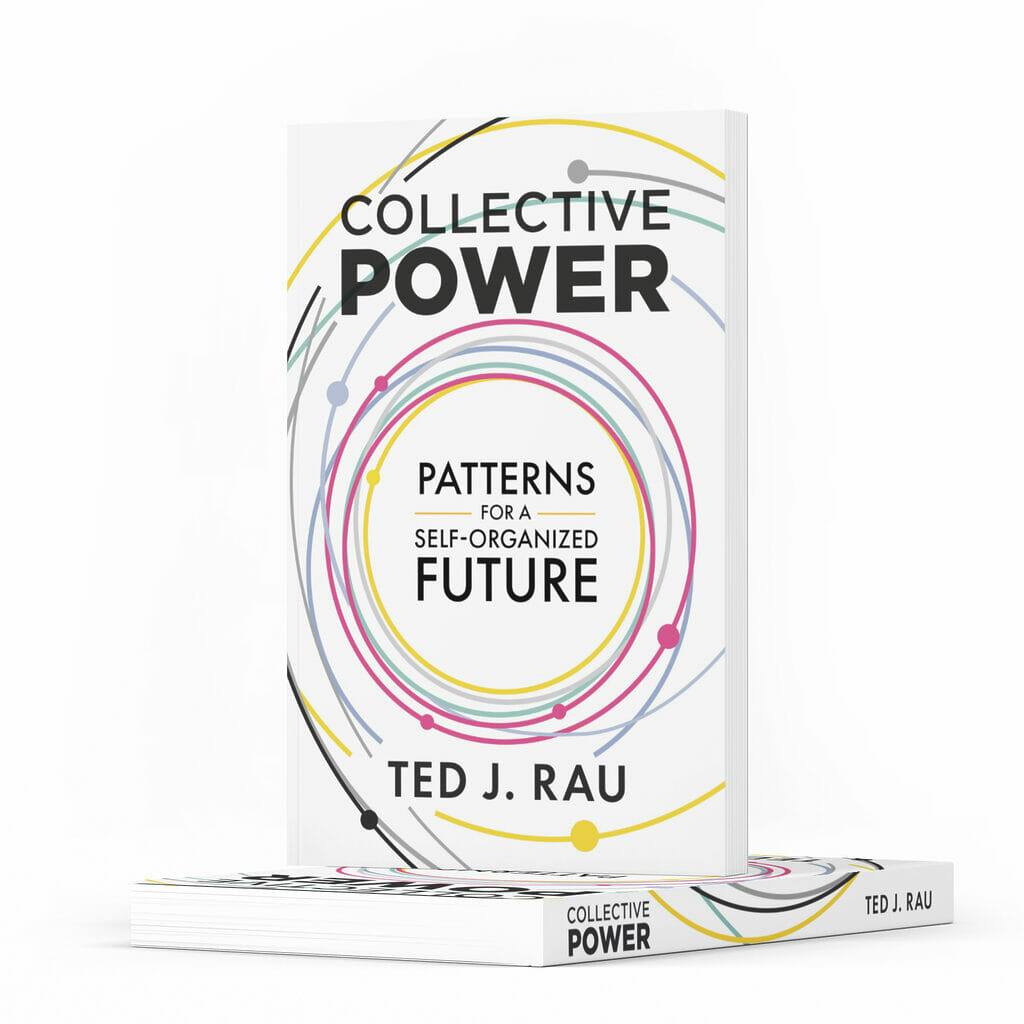 cover of Collective Power: Patterns for a self-organized future by Ted J Rau, print version