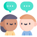 <a href="https://www.flaticon.com/free-icons/conversation" title="conversation icons">Conversation icons created by Freepik - Flaticon</a>