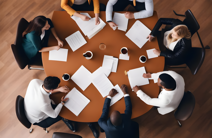 A group of people working together in rounds with turn-taking - Sociocracy For All