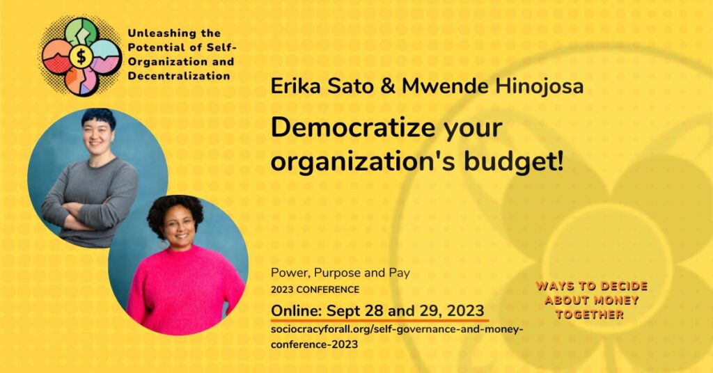 Democratize your organizations budget - - Sociocracy For All