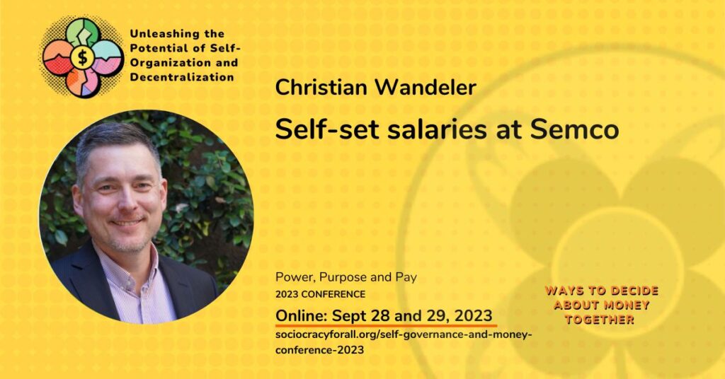 Self set salaries at Semco - - Sociocracy For All