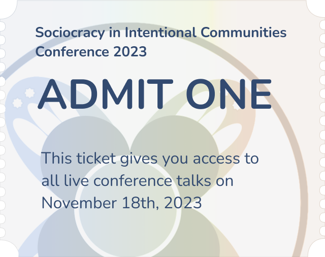 Intentional Communities Conference 2023 – member tickets