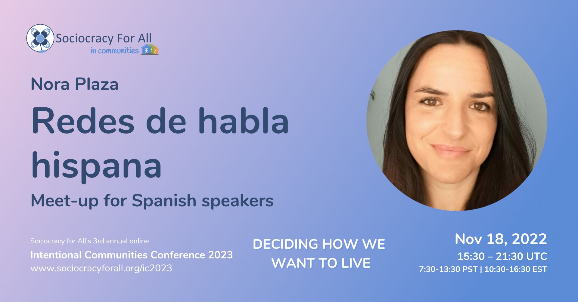Redes de habla hispana (Meet-up for Spanish speakers)