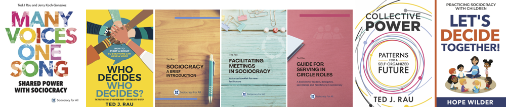 Books English small - many voices one song,sociocracy handbook - Sociocracy For All