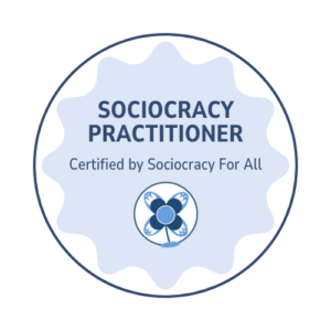 SoFA Certified Practitioner plaque for Sociocracy Certification page