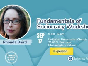 Fundamentals of Sociocracy - Shared Power Week