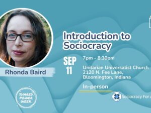 Introduction to Sociocracy - Shared Power Week