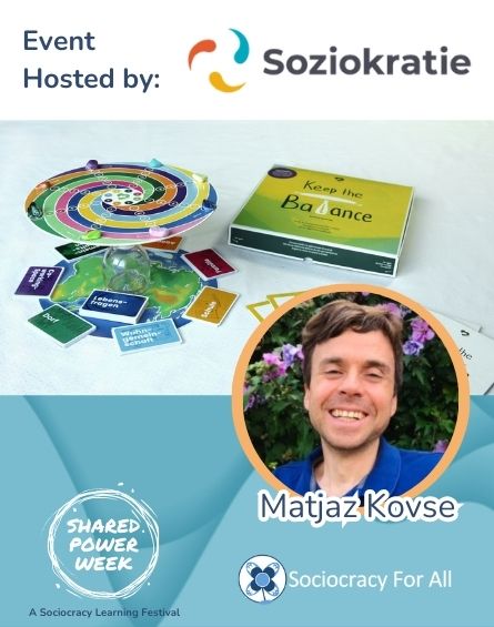 Matjaz Kovse SPW24 - shared power - Sociocracy For All