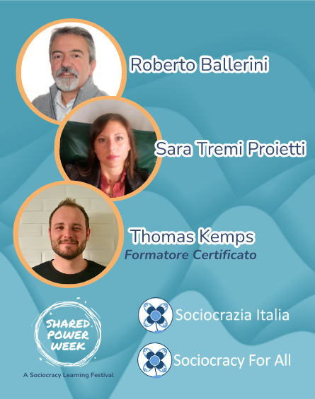 Roberto Sara Thomas - shared power - Sociocracy For All