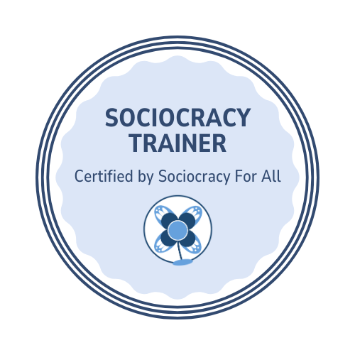 Certified Facilitator badge logo 2 - certification - Sociocracy For All