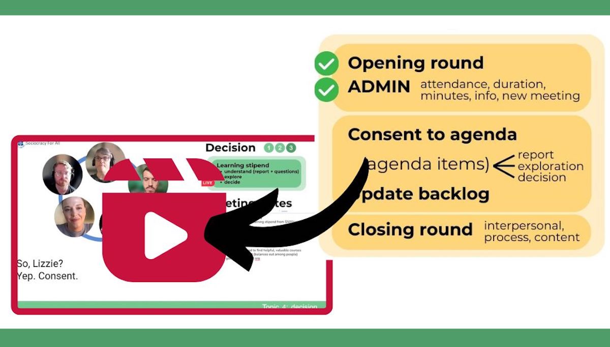 Sociocracy Meeting Facilitation